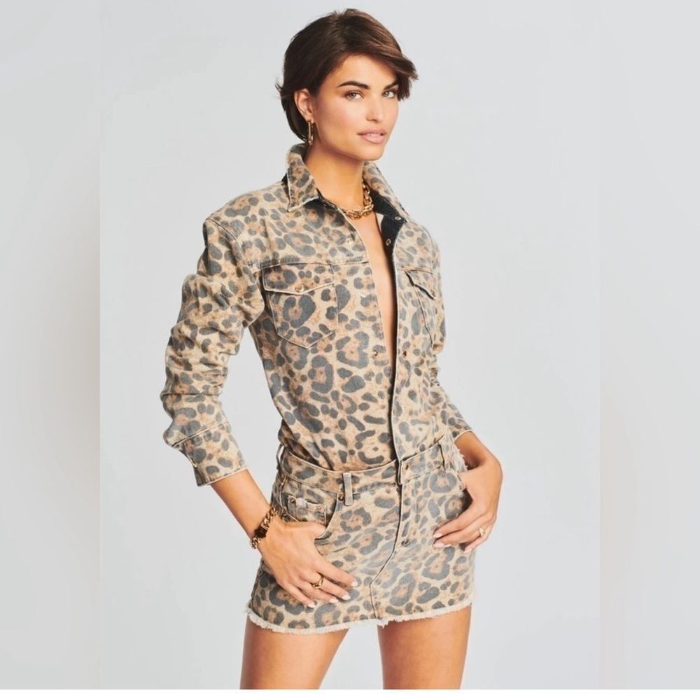 NWT SER.O.YA Linda Dress Leopard Print small flawed! - Picture 2 of 15